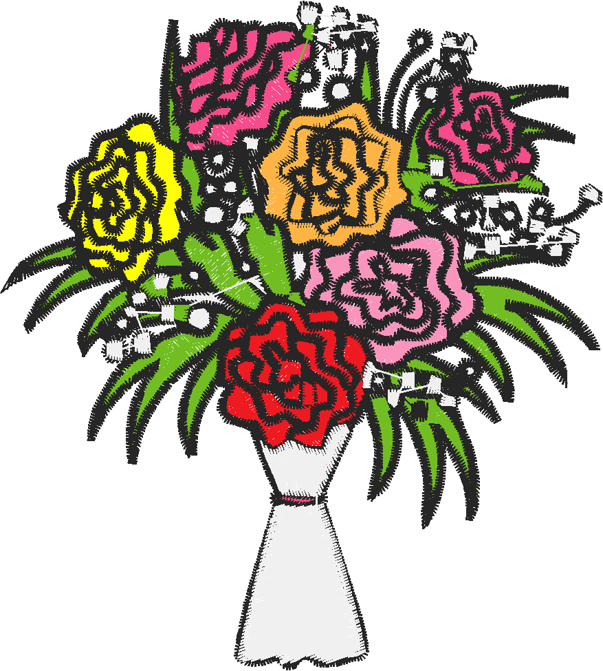 Double Beauty   Flowers In Vases 1  (3)