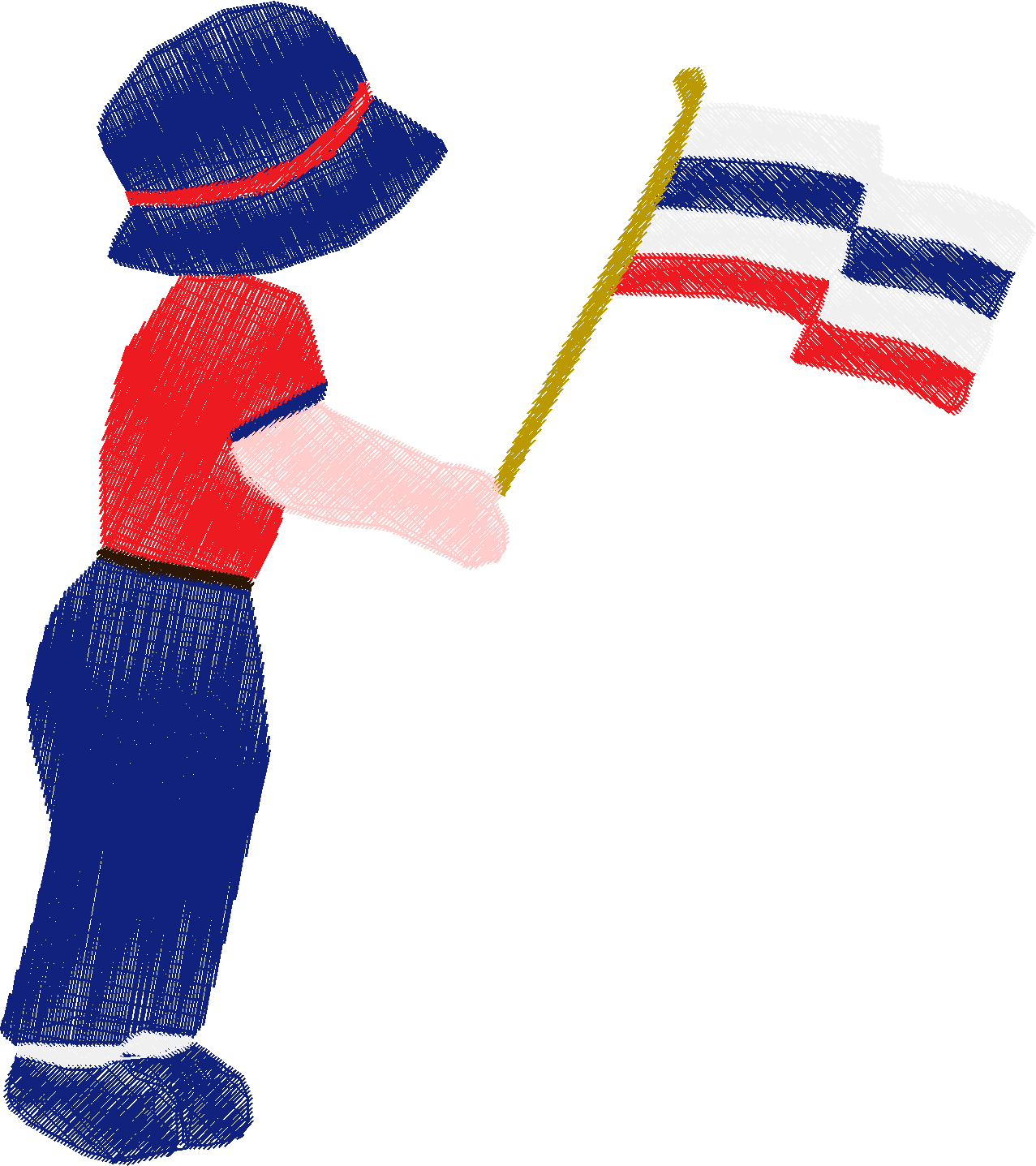 Independence Sunbonnets  (3)