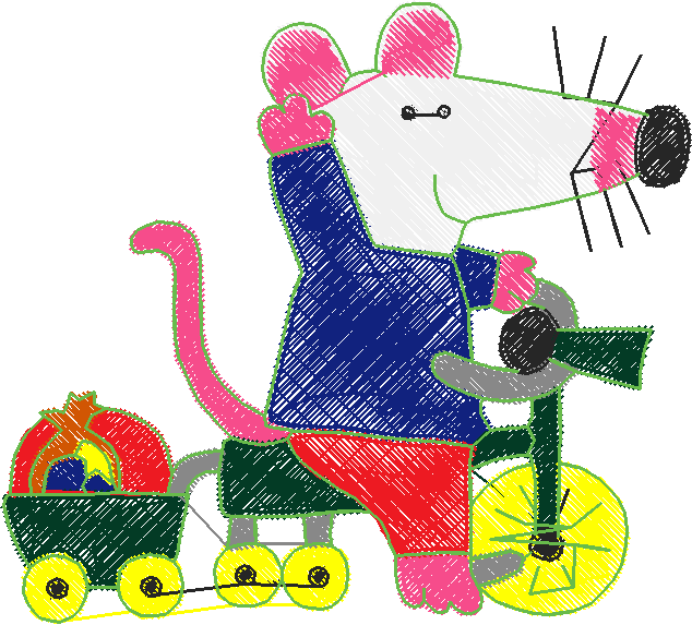 Muis Op Fiets