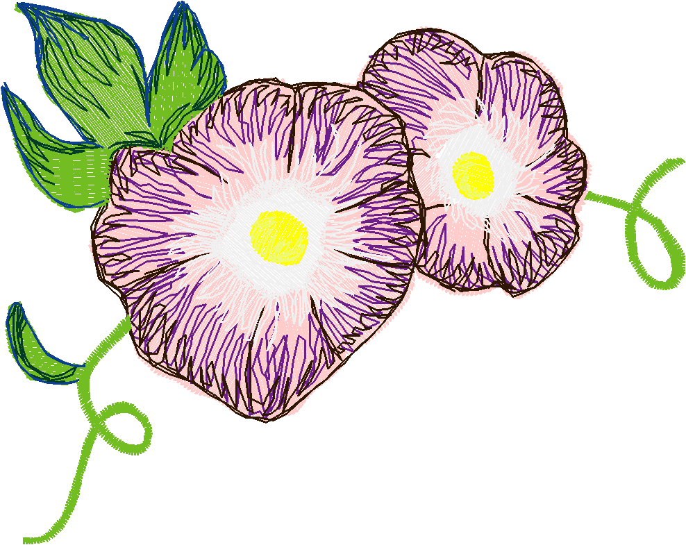 Pansies 3   Big Hoop  (1)