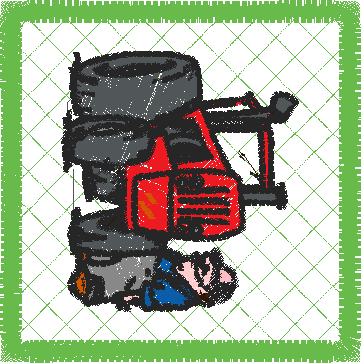 Tractorpotholder