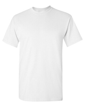 Gildan 5000 — Heavy Cotton T-shirt — White